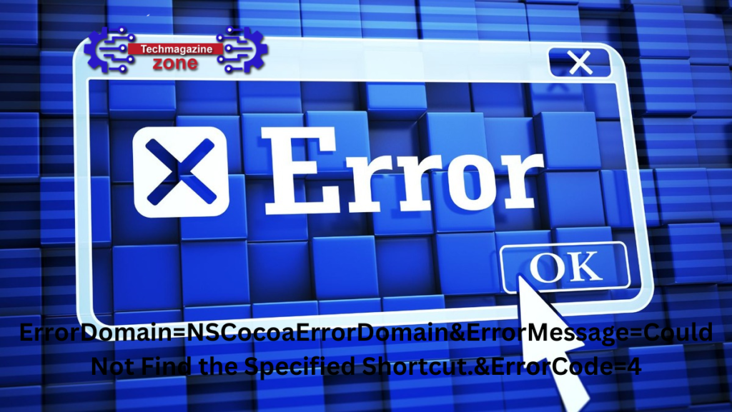 ErrorDomain=NSCocoaErrorDomain&ErrorMessage=Could Not Find the Specified Shortcut.&ErrorCode=4