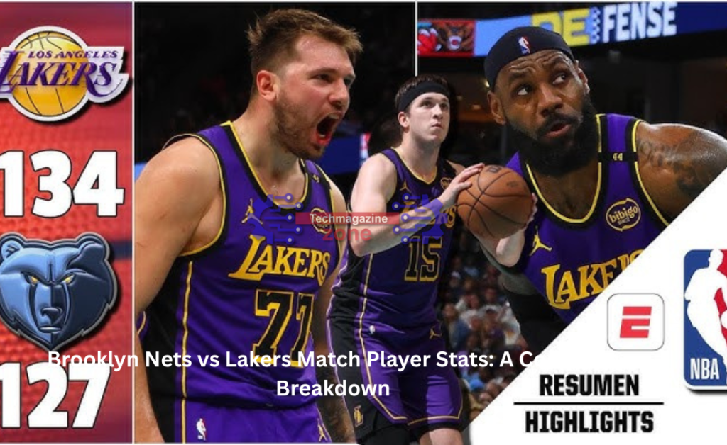 Brooklyn Nets vs Lakers Match Player Stats