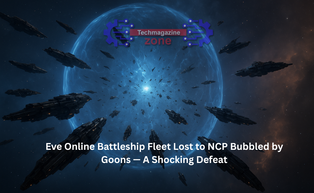 Eve Online Battleship Fleet Lost to NCP Bubbled by Goons